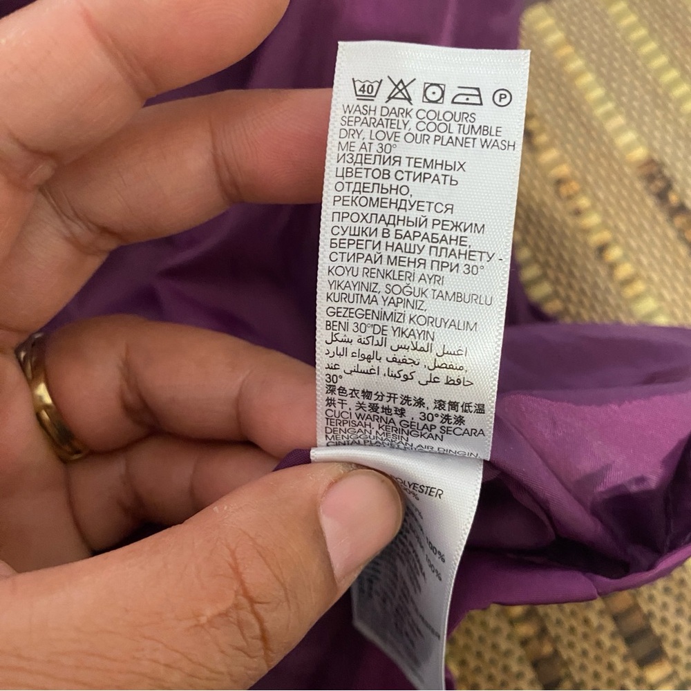 Maine New England Women’s Plum Utility‎ Jacket US 18 Pockets Outdoor Coat NWOT - Picture 11 of 13